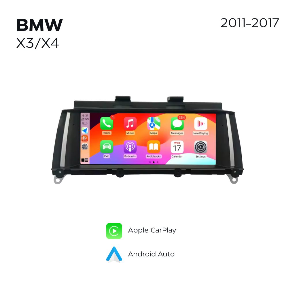 BMW X3/X4 F25/F26 Ekran Multimedialny 8.8 cala