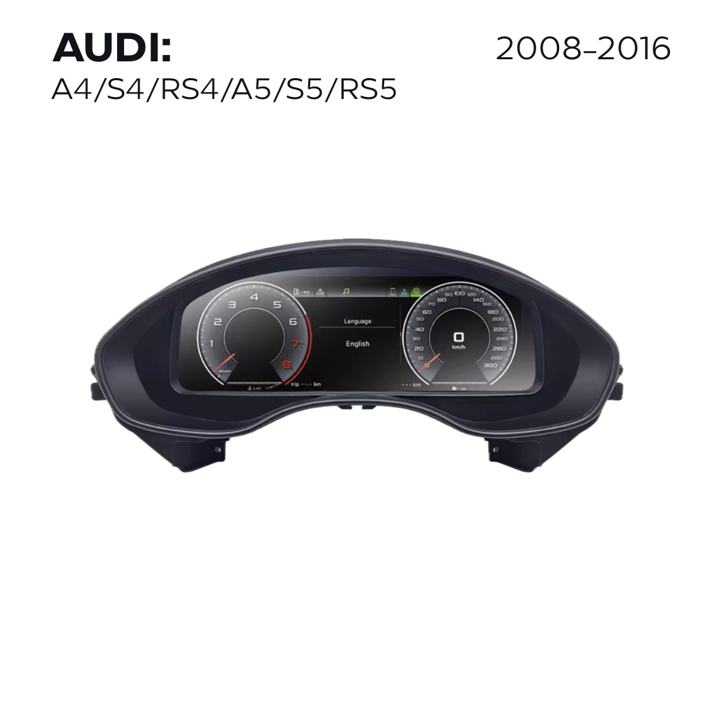 AUDI A4/A5/S4/S5/RS4/RS5 B8 Zegary Wirtualne