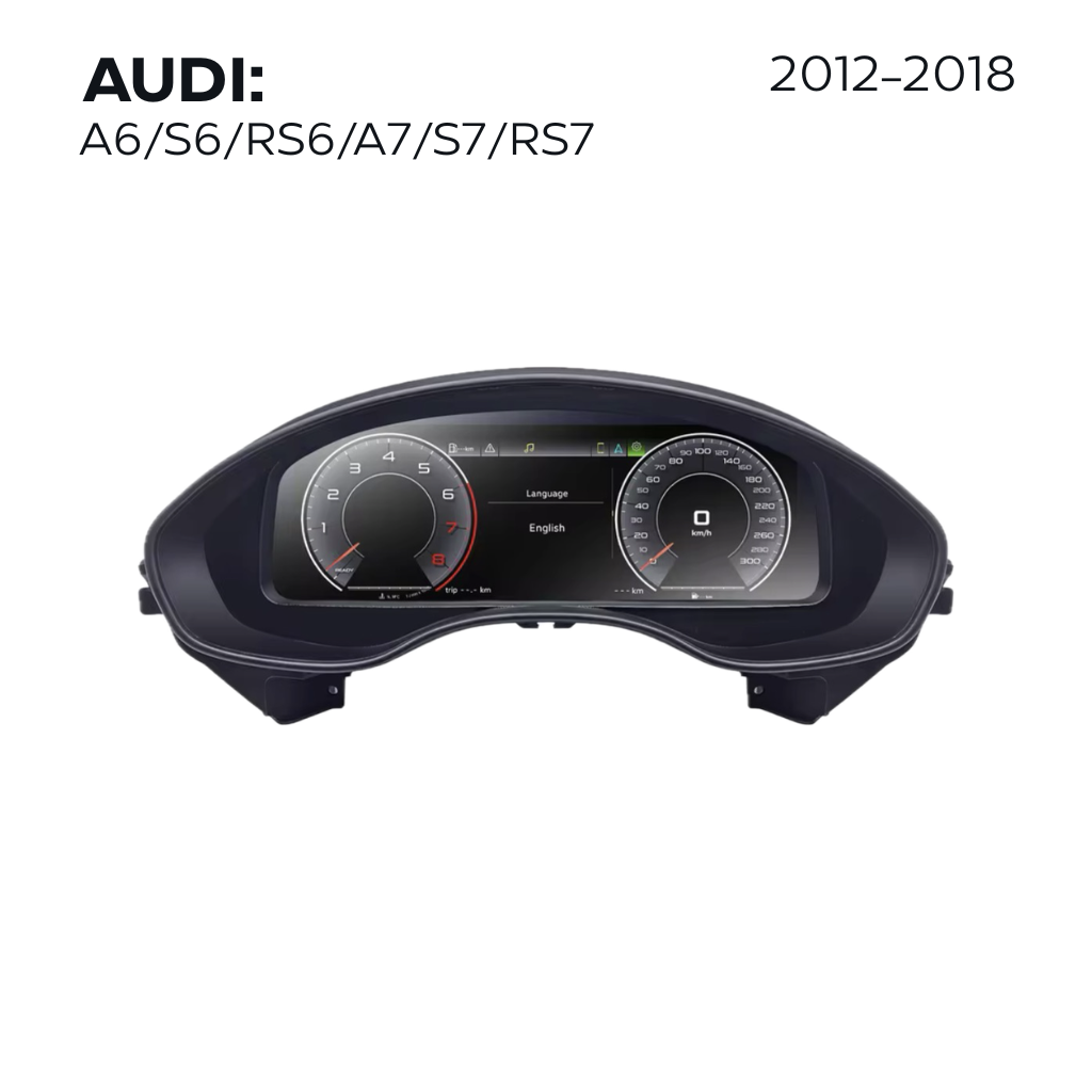 AUDI A6/S6/RS6/A7/S7/RS7 C7 Zegary Wirtualne
