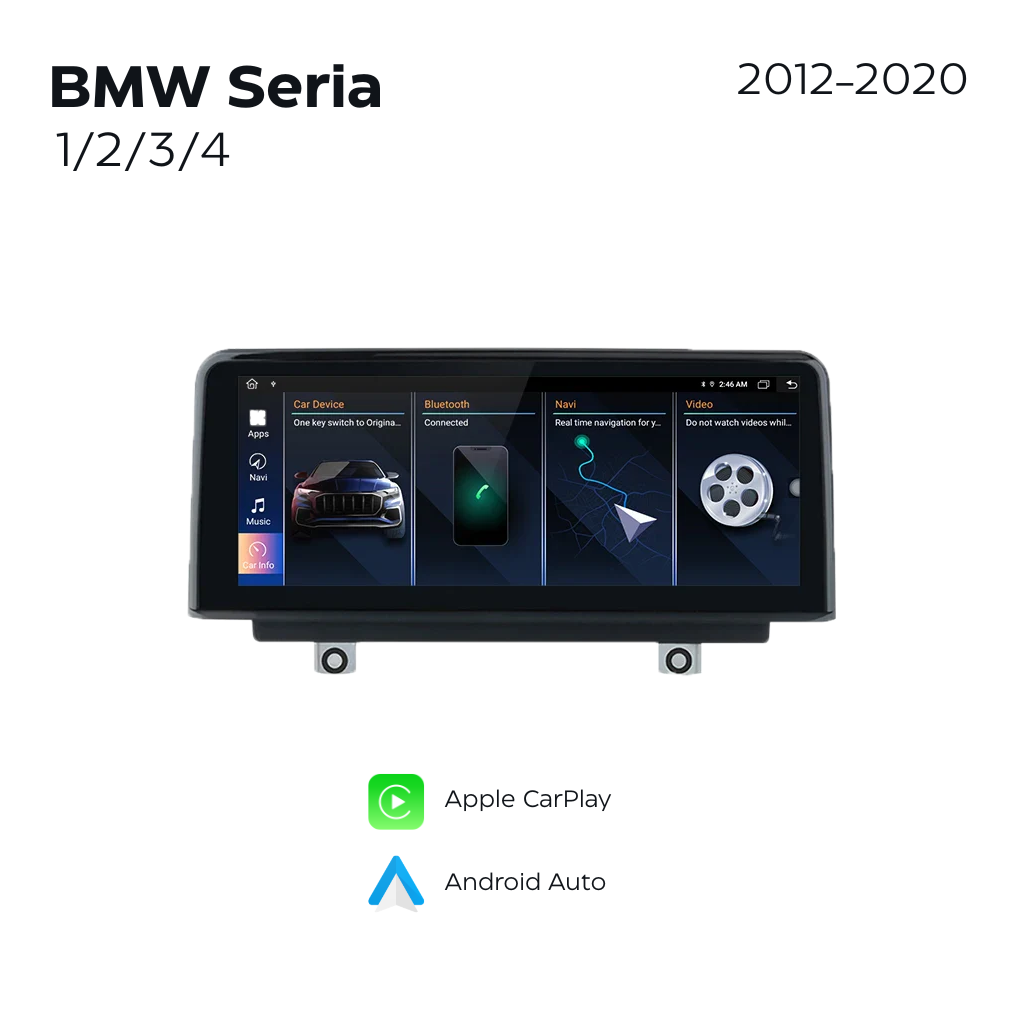 BMW Seria 2 M2 F22/F23/F87 Ekran Multimedialny 10.25 cali
