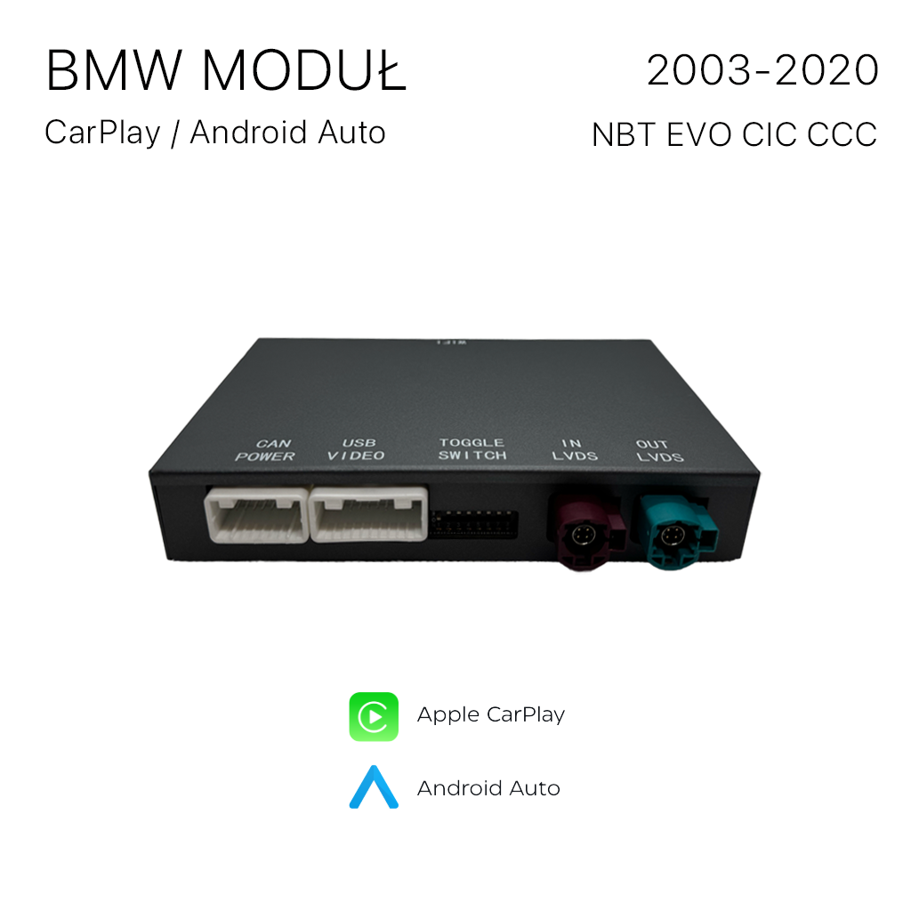 BMW Moduł/BOX Apple CarPlay/Android Auto 5GT F07