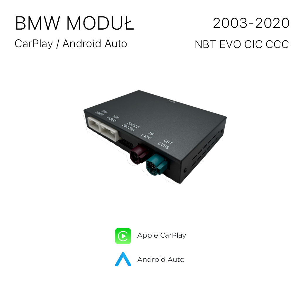 BMW Moduł/BOX Apple CarPlay/Android Auto 6GT G32